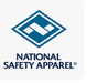 NSA logo for National Safety Apparel NXPK501 CutGUARD K5 Jacket, 1/4 Zip Mesh Back 