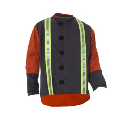 National Safety Apparel NXJN4N723 9.5 oz Safeguard Enhanced Vis Jacket 