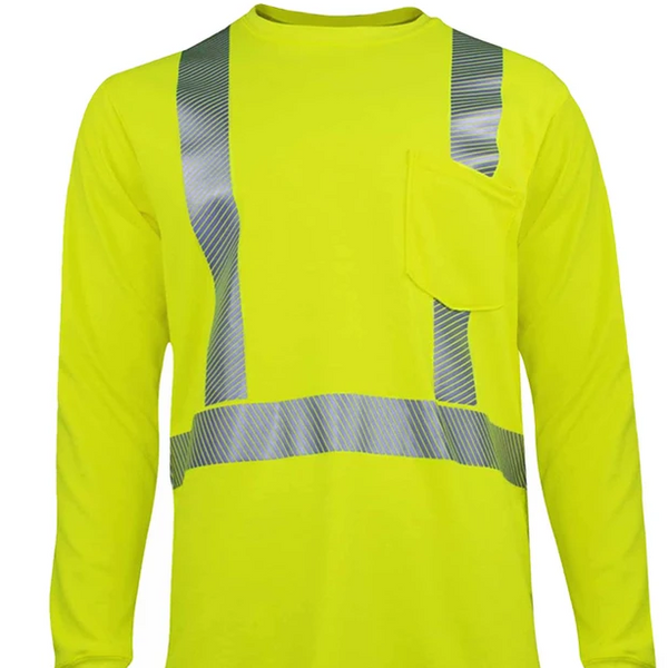 NSA TEEY2LSPC2 DRIFIRE FR Hi-Vis Dual Hazard Long Sleeve T-Shirt 