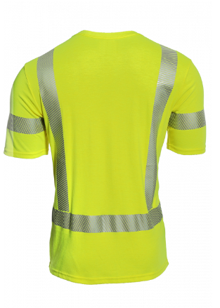 Drifire National Safety Apparel TEEY2PC3 Hi-Viz FR Dual Hazard Short Sleeve T-Shirt Class 3 | No Sales Tax