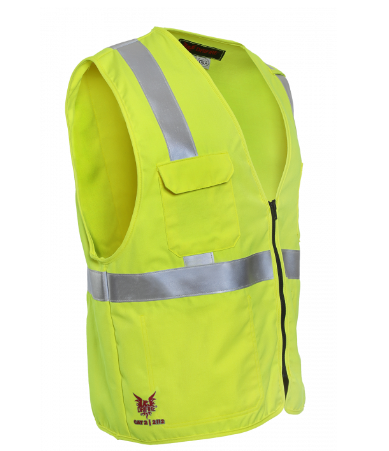 National Safety Apparel V21TV2Z Drifire FR Hi-Vis Twill Deluxe Vest 