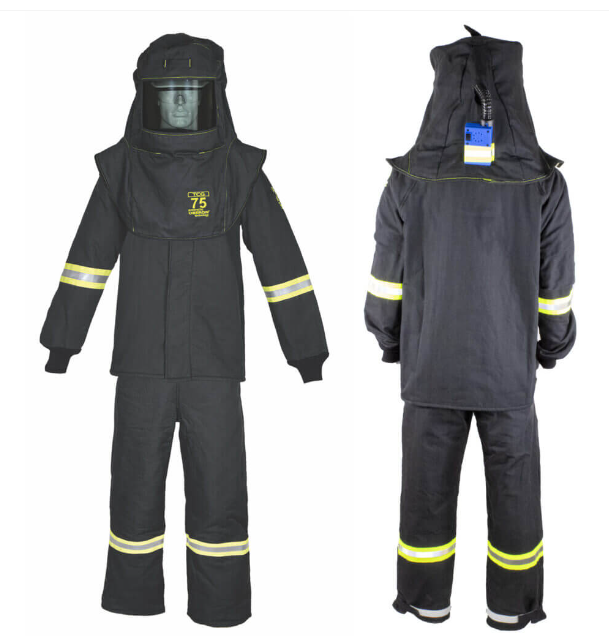 Oberon TCG75B 75 Cal TCG Arc Flash Kit (Hood, Coat, and Bib)