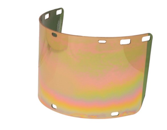 Paulson 2111203 Model IM13-GHC8FM Gold Hard Coated Heat Reflective Face Shield