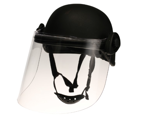 Paulson 5004000 Tactical Face Shield Model DK5-H.150 Field Mount PASGT Helmet Compatibility