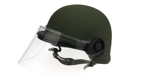 Paulson 5006011 Tactical Face Shield Model DK5-X.250AFHM Hard Mount PASGT Helmet Compatibility