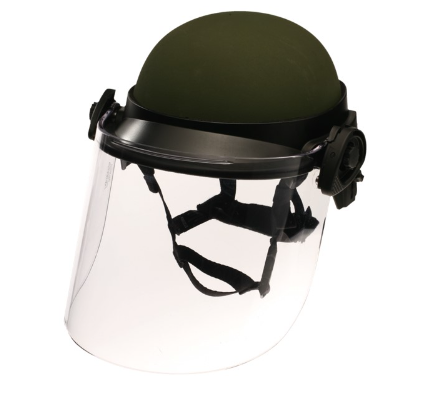 Paulson 5800000 Tactical Face Shield Model DK6-H.150 Field Mount PASGT/ACH/MICH Helmet Compatibility