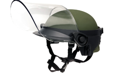 Paulson 5800101 Tactical Face Shield Model DK6-X.250AF Field Mount PASGT/ACH/MICH Helmet Compatibility | No Sales Tax