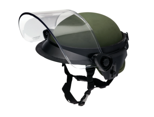 Paulson 5800105 Tactical Face Shield Model DK6-X.250AFS Field Mount PASGT/ACH/MICH Helmet Compatibility | No Sales Tax
