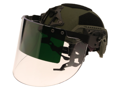 Paulson 5900600 Tactical Breaching Face Shield Model DK7-X.250AF-RC-S5 Rail Mount