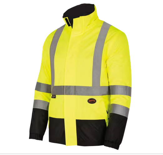 Pioneer Surewerx V1140460U Hi-Vis Reversible Safety Jacket Yellow 