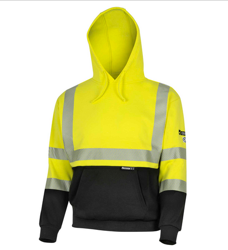Pioneer Surewerx ZFC106 Hi-Vis Yellow FR/Arc-Rated Heavyweight Hoodie 