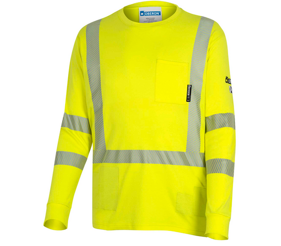 Pioneer Surewerx ZFI306 Hi-Vis FR/Arc-Rated Cotton Hi-Vis Yellow shirt