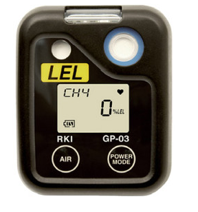 RKI Instruments 72-0037 GP-03, 0-100 % LEL with alligator clip and alkaline batteries