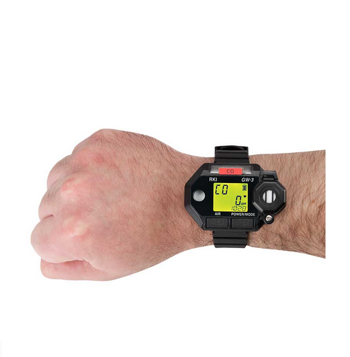 RKI Instruments 73-0025 GasWatch 3, CO with H2 compensated sensor, with alligator clip