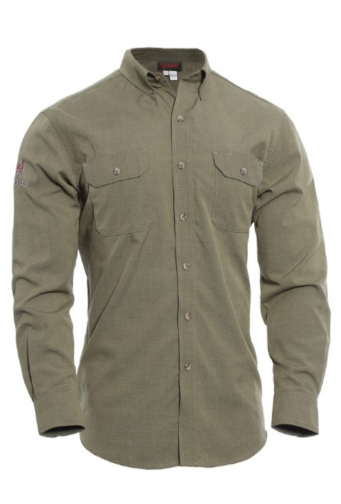 National Safety Apparel SHR-HXK DRIFIRE 4.4 Ripstop FR Work Shirt 