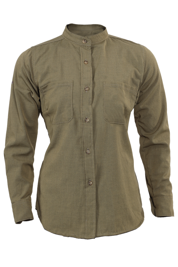 National Safety Apparel SHR-HXKW DRIFIRE Ripstop Women's FR Work Shirt 