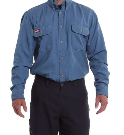 National Safety Apparel SHRA2TGV RG DRIFIRE FR DH Air Vent Work Shirt