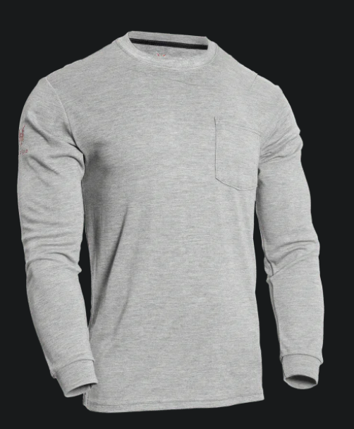 National Safety Apparel TEE-PDG DRIFIRE® Power Dry® FR Long Sleeve T-Shirt