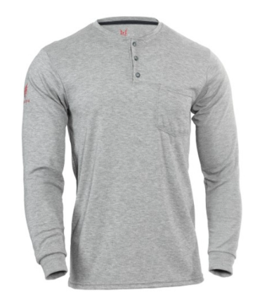 National Safety Apparel TEE-PDNW-HN DRIFIRE Power Dry FR Long Sleeve  