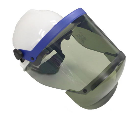Steel Grip 5120 Face Shield with Slotted Visor and Hard Cap  