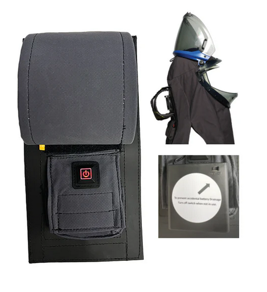 Steel Grip AG3P-FAN Fan for Arc Flash Hoods 