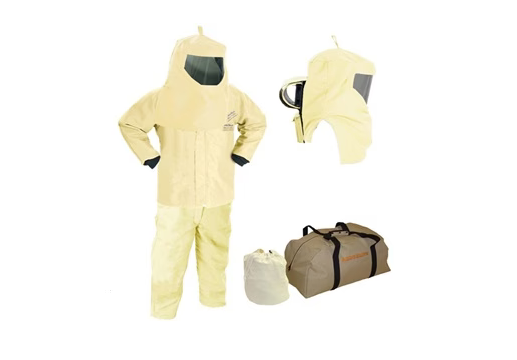 Steel Grip AG75KA-JB HRC4 75cal 35" Jacket, Bib and Hood w/ Air Kit