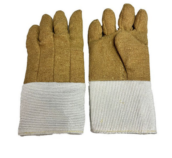 Steel Grip High heat gloves tan and brown color GL PB22 211-14 