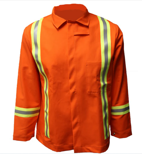 Steel Grip OWCP 9375-30 T55 30" Orange 100% FR Jacket