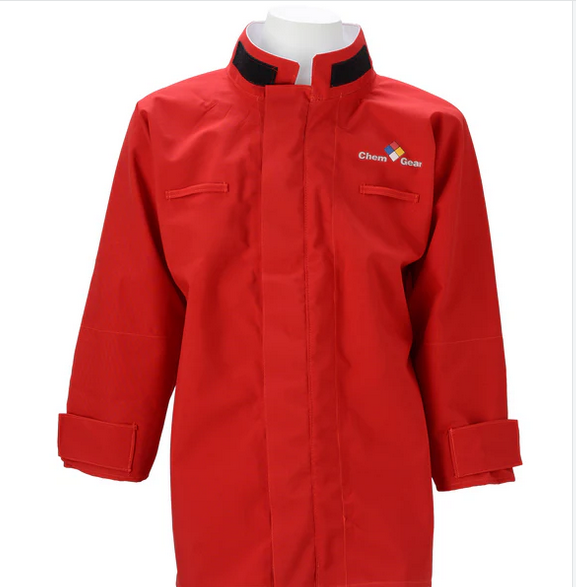 Steel Grip RG 2340-32 Red GORE-TEX Liquid Chemical Splash Jacket 