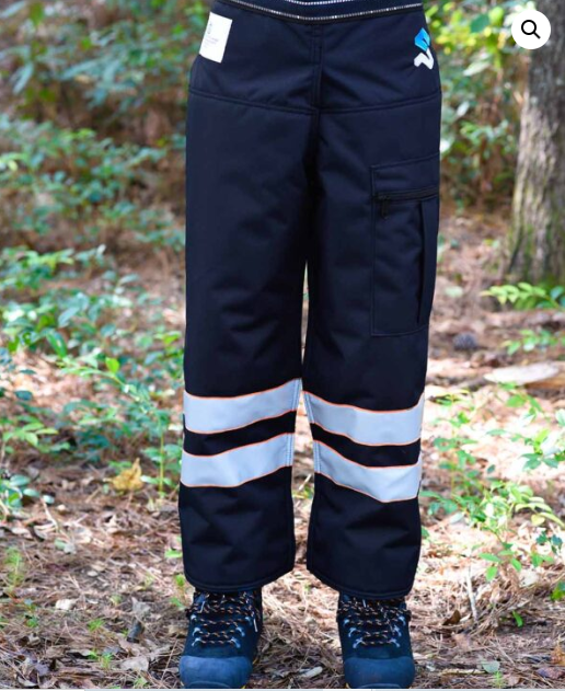 Swedepro 7532 Professional Apron Chap Orange, Navy, HiVis 32-44 Inch  