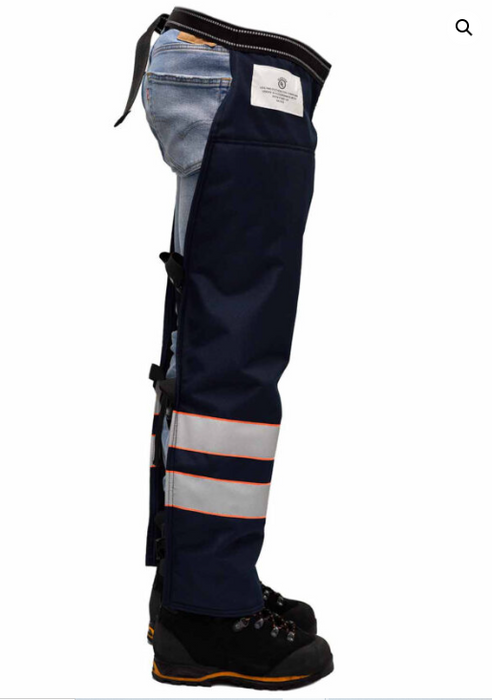 Swedepro 7532 Professional Apron Chap Orange, Navy, HiVis 32-44 Inch Length