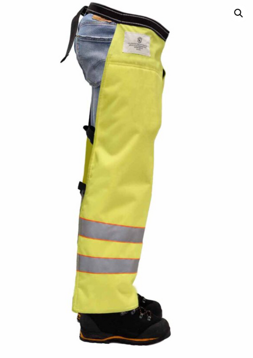 Swedepro 7532 Professional Apron Chap Orange, Navy, HiVis 32-44 Inch Length