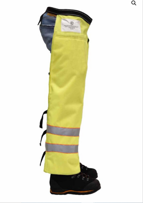 Swedepro 8532 Professional Wrap Chap Orange, Navy, HiVis, 32-44 Inch Length