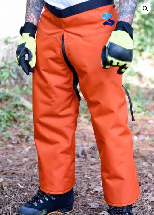 Swedepro 9511 Essential Z-Wrap Chap Orange or Navy 32-44 Inch Length