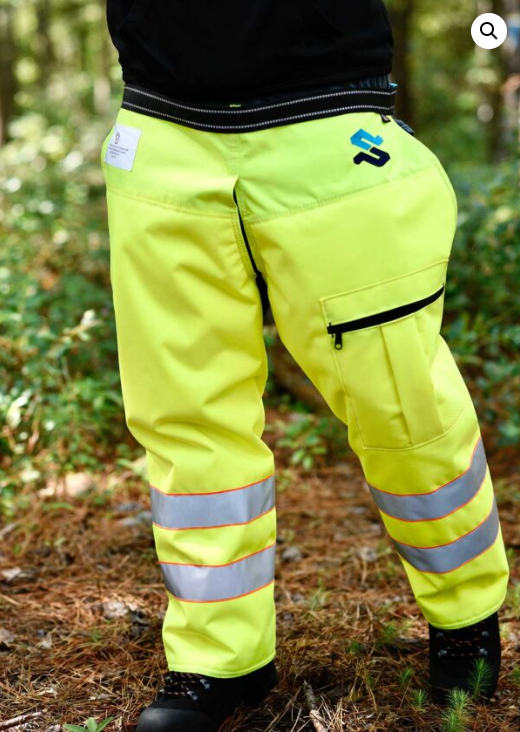 Swedepro 9532 Professional Z-Wrap chainsaw Chap Orange, Navy, HiVis  