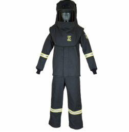 Oberon TCG3B-ES HVSL 25 Cal TCG Arc Flash Kit w/Strap,Hood Coat,Bib