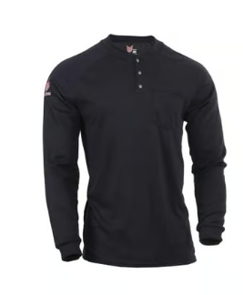 National Safety Apparel TEE-PDN-HN DRIFIRE Power Dry FR Long Sleeve 
