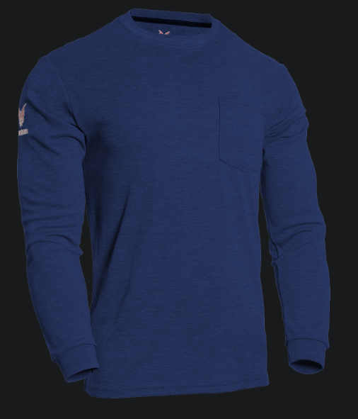 National Safety Apparel TEE-PDR DRIFIRE® Power Dry® FR Long Sleeve T-Shirt