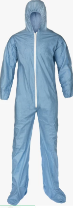blue Lakeland 7414B Pyrolon® Plus 2 Coverall – Hood/Boots 