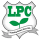 Logo of LPC with green leaves and text on a white background