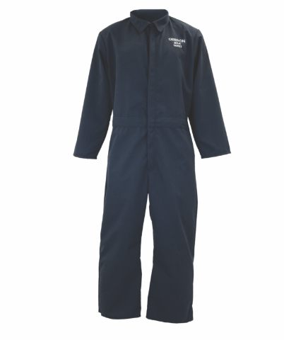 Oberon BSA-OB59NB-ES-R  12 Cal BSA  FR Arc Flash Coveralls W/Strap