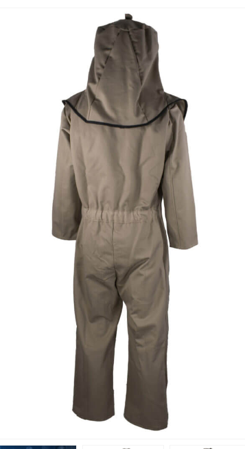 Oberon FRTC4A 40 Cal CAT™ Arc Flash Hood and Coverall Suit Set