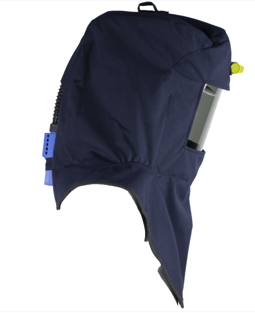 Oberon LAN4-C | 40 Cal LAN Arc Flash Hood and Light/Ventilation System