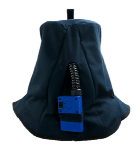 Oberon LAN4-C | 40 Cal LAN Arc Flash Hood and Light/Ventilation System