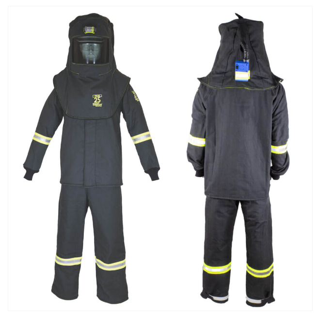 Oberon TCG3B HVSL  25 Cal Arc Flash Kit (Hood, Coat, and Bib)