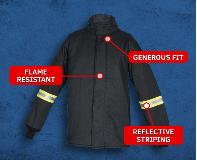 Oberon TCG3B HVSL | 25 Cal Arc Flash Kit (Hood, Coat, and Bib)