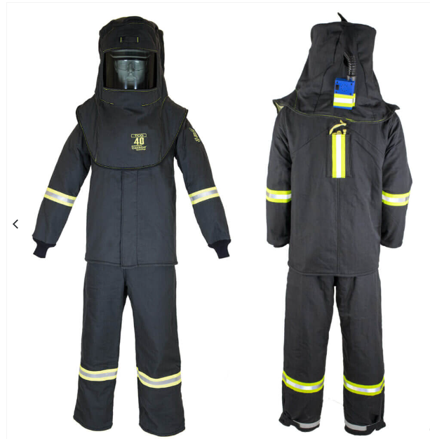 Oberon TCG4B | 40 Cal TCG Arc Flash Kit (Hood, Coat, and Bib)