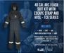 Oberon TCG4B-ES +HVSL 40 Cal TCG Arc Flash Kit w/Strap,Hood,Coat,Bib 