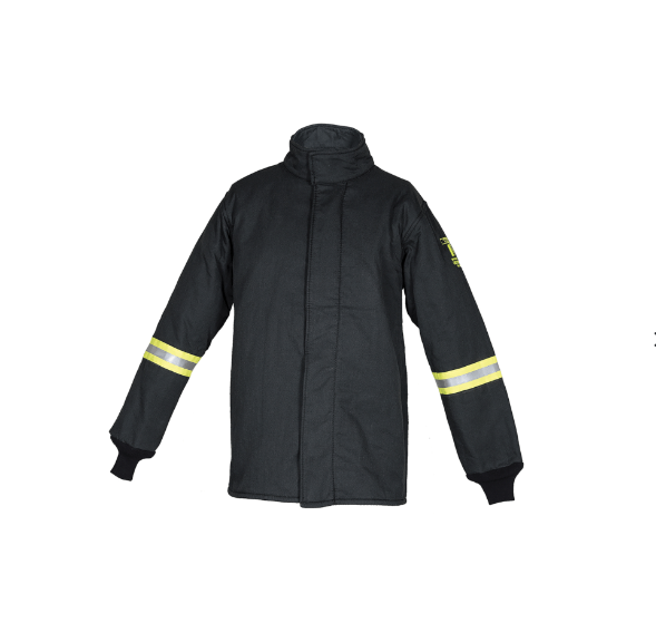 Oberon TCG6B-ES 100 Cal TCG Arc Flash Suit with Escape Strap (Hood, Coat, and Bib)