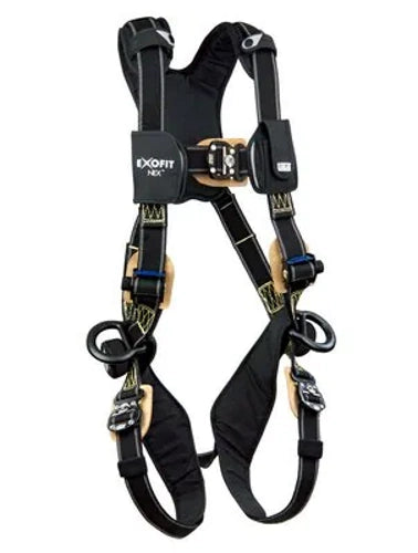BLACK 3M 1113467 Exofit harness on white background
